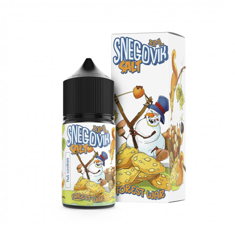 Жидкость SNEGOVIK SALT Strong - Forest War 30 мл (20 мг)