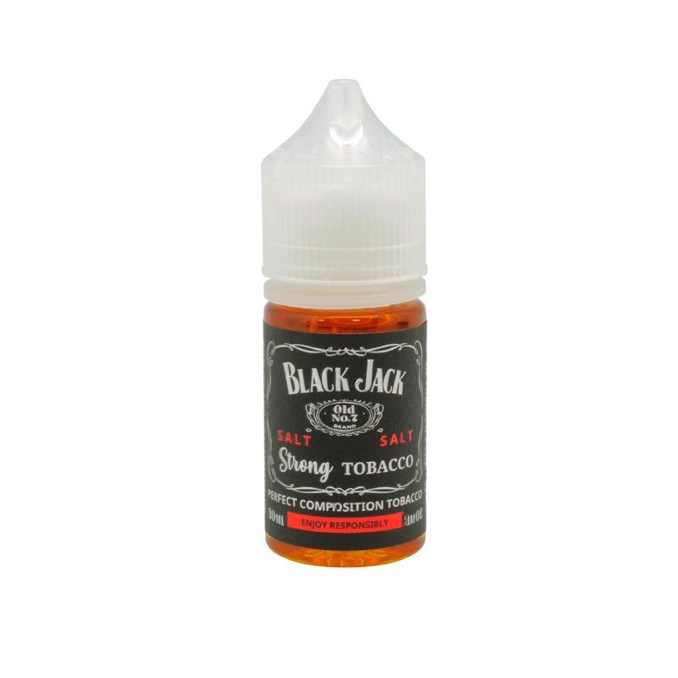 Жидкость Black Jack SALT - STRONG TOBACCO (Lights) 30 мл (20 мг)