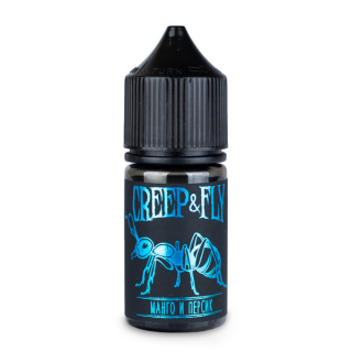 Жидкость Creep&Fly - Манго и Персик 30 мл (0 мг)