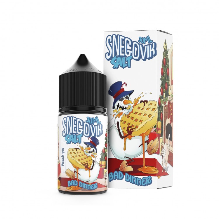 Жидкость SNEGOVIK SALT - Bad Dinner 30 мл (20 мг)