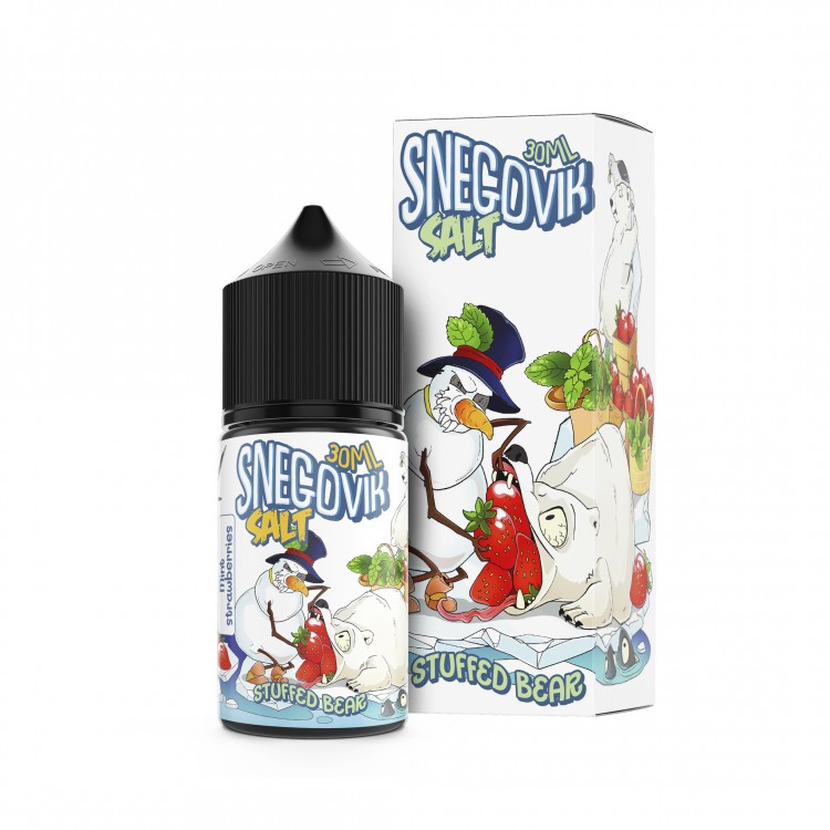 Жидкость SNEGOVIK SALT Strong - Stuffed Bear 30 мл (20 мг)
