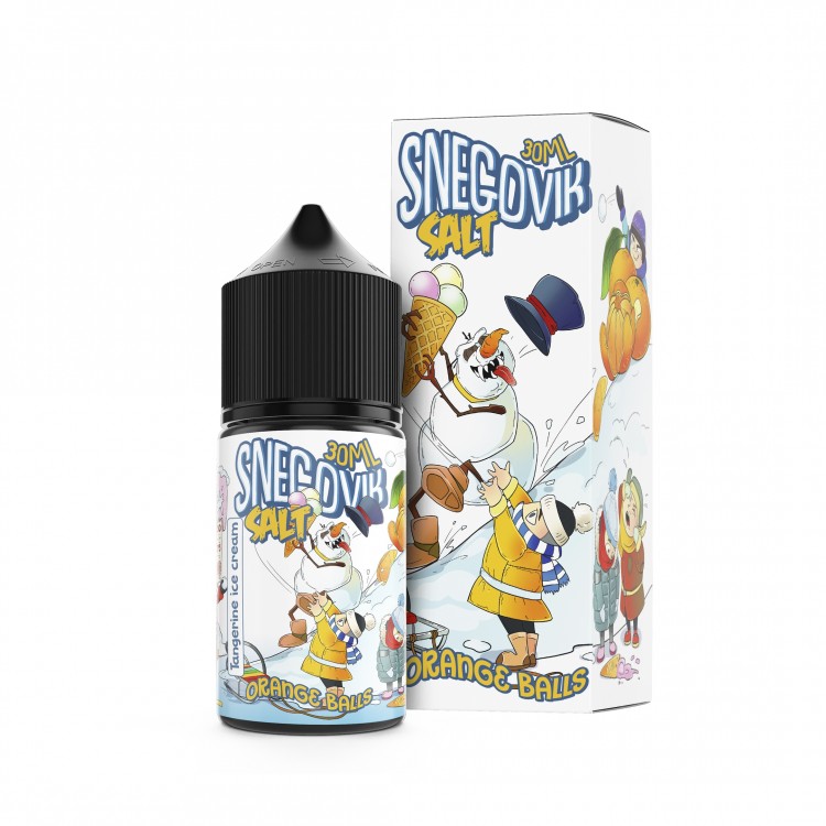 Жидкость SNEGOVIK SALT - Orange balls 30 мл (20 мг)