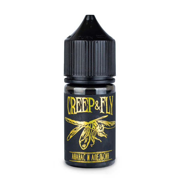 Жидкость Creep&Fly - Ананас и Апельсин 30 мл (0 мг)