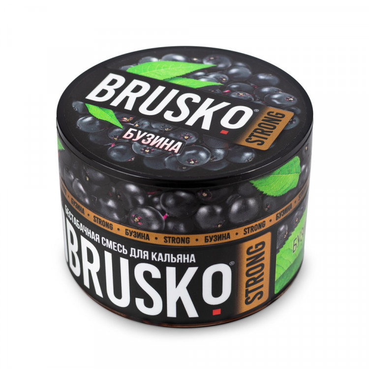 Бестабачная смесь BRUSKO Strong - Бузина 50 гр