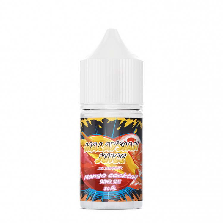 Жидкость Malaysian Juice Super Salt - Mango Cocktail (Фреш из Манго, Маракуйи и Апельсина) 30 мл