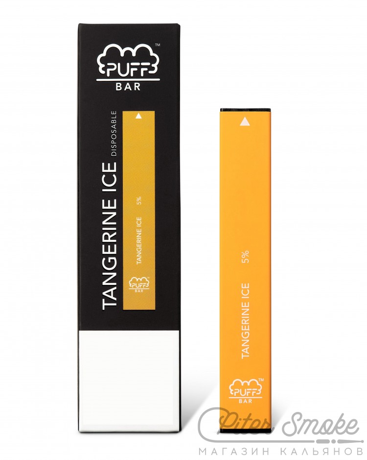 Одноразовая электронная сигарета PUFF BAR -  Апельсин Айс