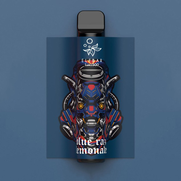Одноразовая электронная сигарета ELF BAR Lux 1500 - Blue Razz Lemonade