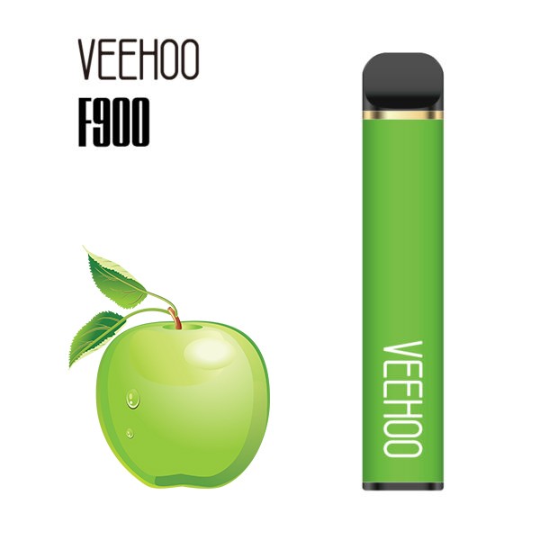 Одноразовая электронная сигарета Veehoo F900 - Зеленое яблоко