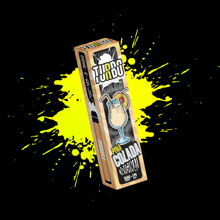 Одноразовая электронная сигарета Turbo - Pina Colada (Пина колада)