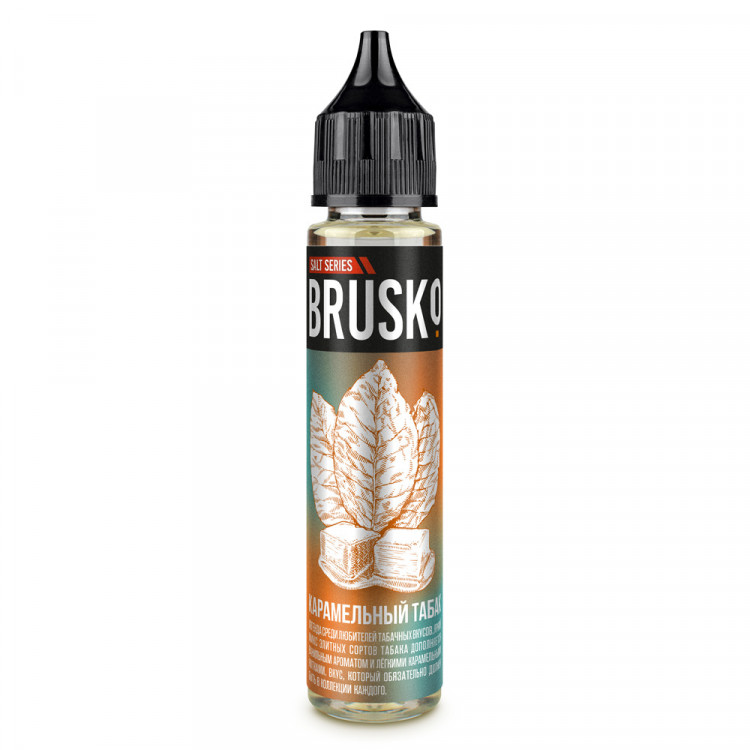 Brusko Salt - Карамельный табак 30 мл (20 мг)