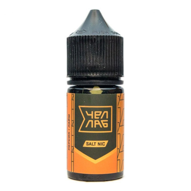 Жидкость ЧелЛаб Salt - Персик, Лайм 30 мл (20 мг)
