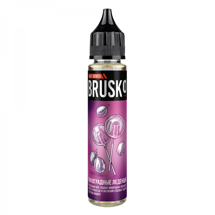 Brusko Salt - Виноградные леденцы 30 мл (50 мг)