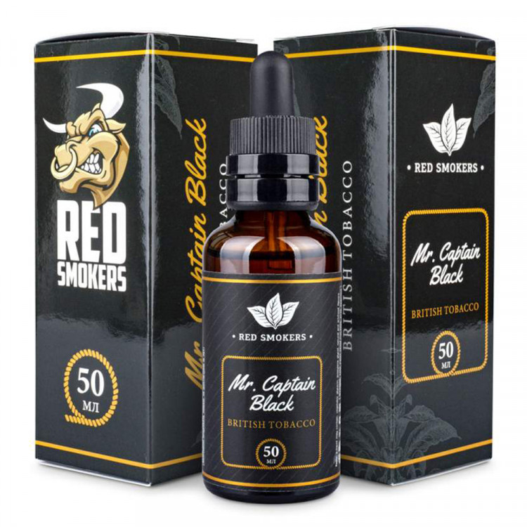 Жидкость Mr.Captain Black - British Tobacco 50 мл (12 мг)