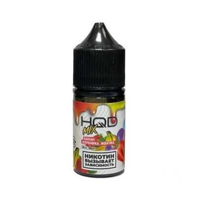 Жидкость HQD MIX IT Salt - Банан, Клубника, Жвачка 30 мл (20 мг)