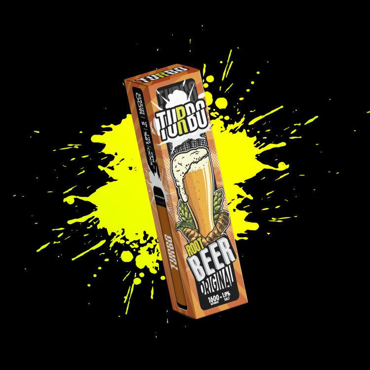 Одноразовая электронная сигарета Turbo - Root Beer (Корневое пиво)