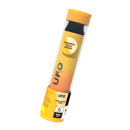 Одноразовая электронная сигарета UFO - PINEAPLE PEACH MANGO (Ананас, Персик, Манго)