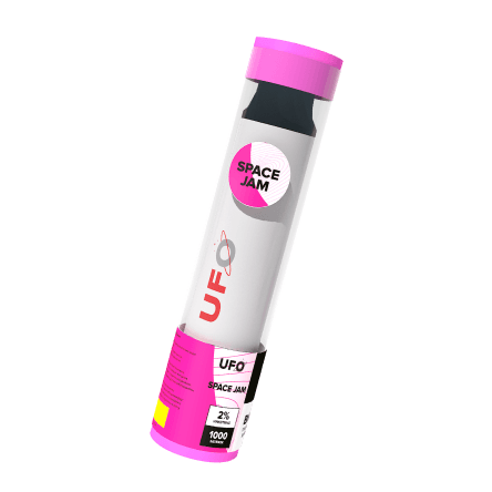 Одноразовая электронная сигарета UFO - SPACE JAM (Клубничный джем)
