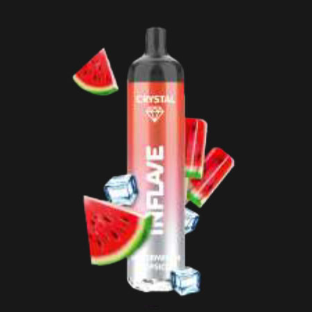 Одноразовая электронная сигарета INFLAVE CRYSTAL - Арбузный лед