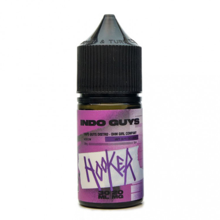 Жидкость IndoGuys Salt Strong - Hooker 30 мл 20 мг