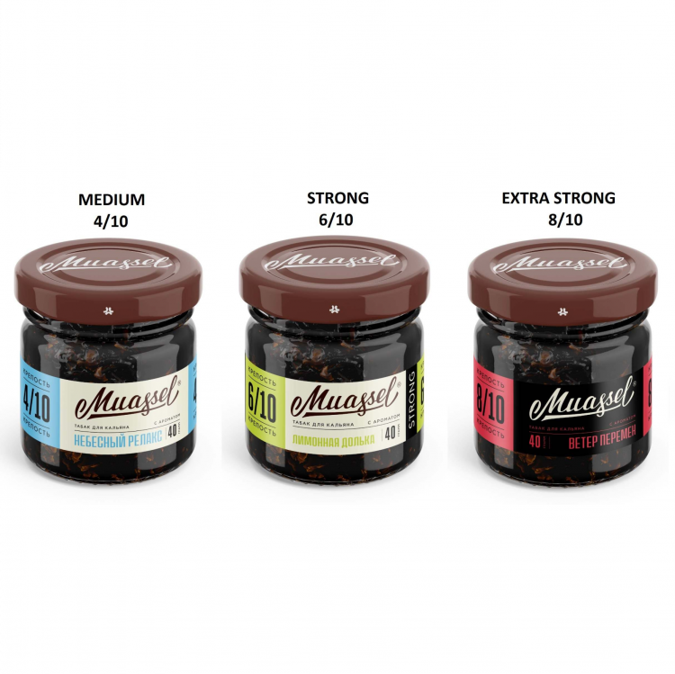 Табак Muassel Extra Strong - Cinnamon gum (Жвачка с корицей) 40 гр