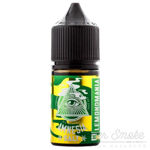 Жидкость Amnesia ULTRA Salt - Lemonomania (Лимонные леденцы) 30 мл