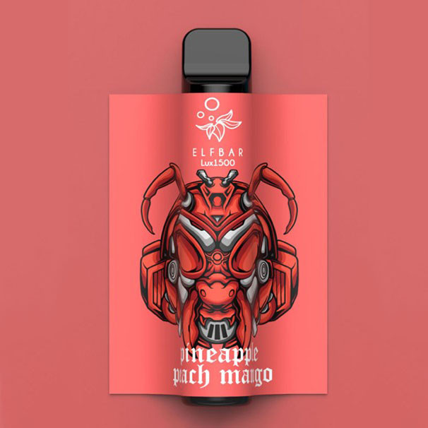 Одноразовая электронная сигарета ELF BAR Lux 1500 - Pineapple Peach Mango