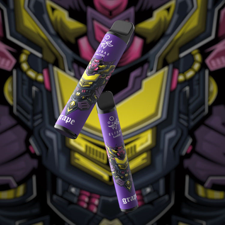 Одноразовая электронная сигарета ELF BAR Lux 1500 - Grape