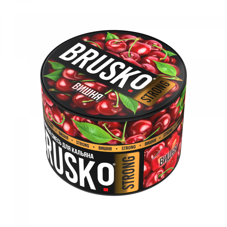 Бестабачная смесь BRUSKO Strong - Вишня 50 гр