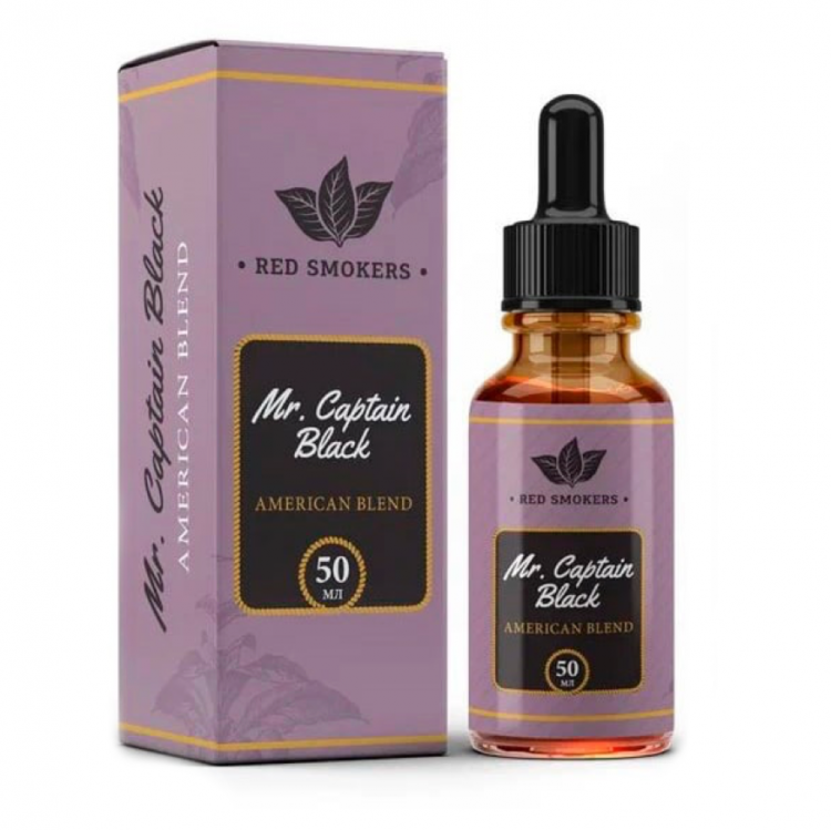 Жидкость Mr.Captain Black - American Blend 50 мл (20 мг)