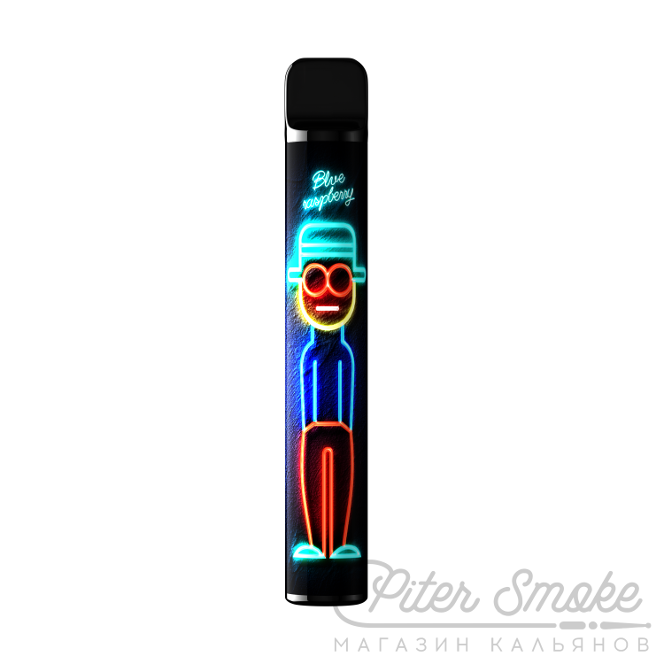 Одноразовая электронная сигарета Crash 1700 - Blue Rasberry (Голубика и Малина)
