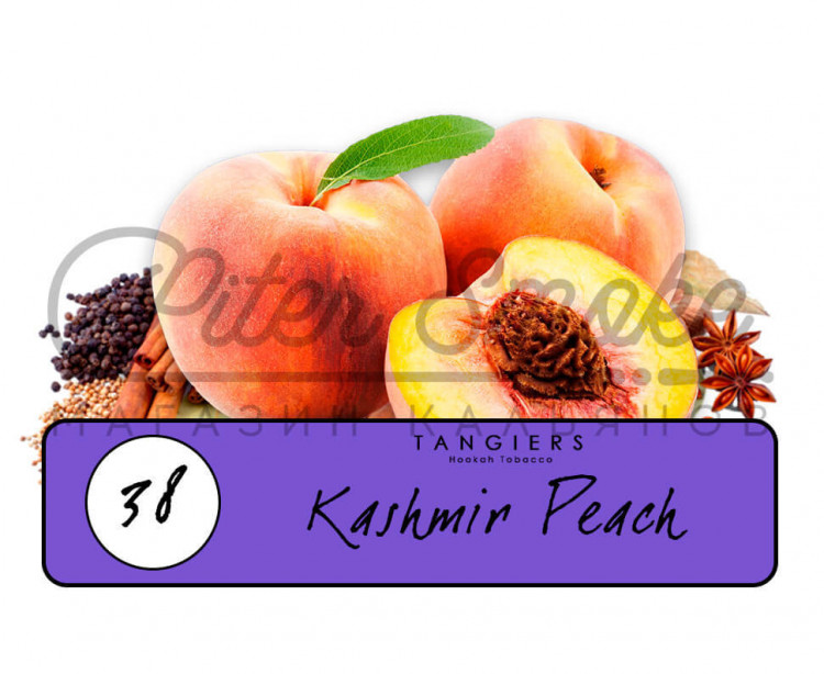 Табак Tangiers Burley Noir - Kashmir Peach (Кашмирский Персик) 250 гр