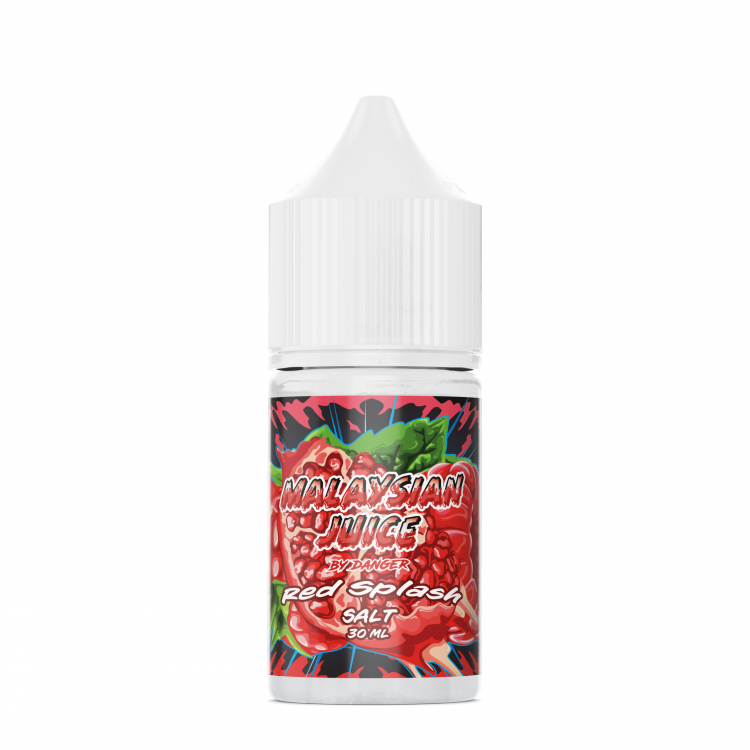 Жидкость Malaysian Juice Salt - Red Splash (Гранато-малиновый взрыв) 30 мл